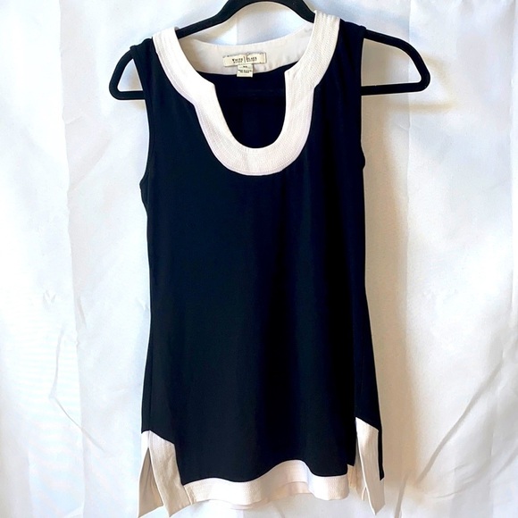 White House Black Market Scoop Neck Tank Tunic - Picture 1 of 5